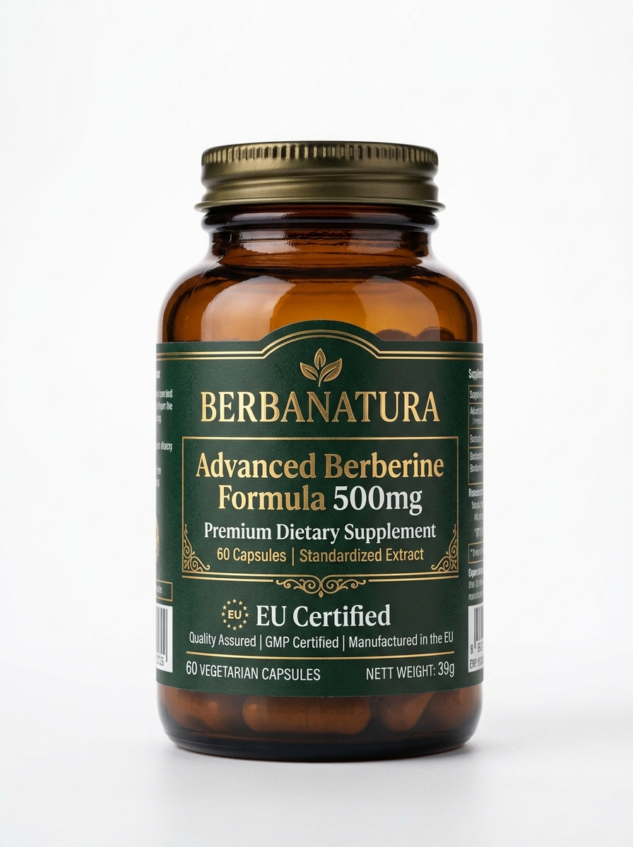 BerbaNatura Advanced Berberine Formula 500mg